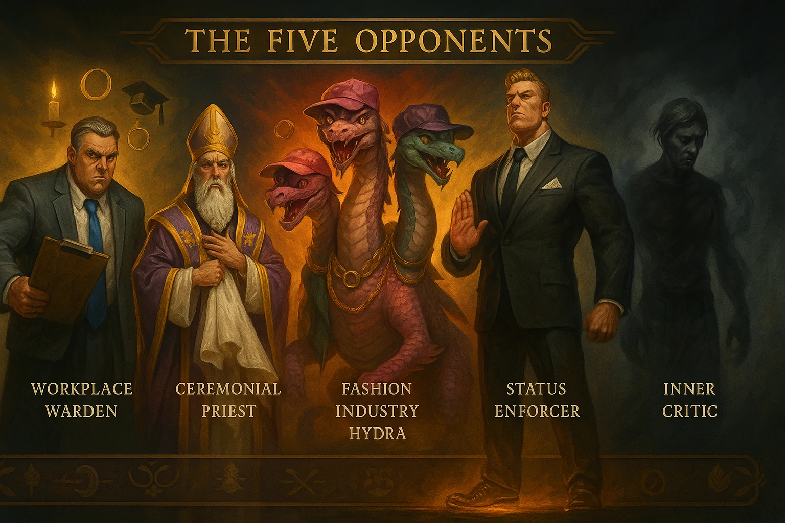 The five anti-pajama pants opponents